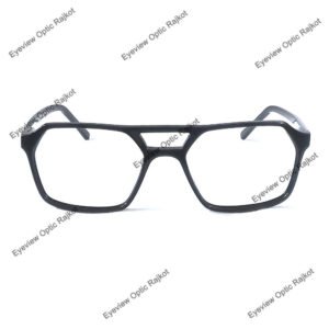 Double Bridge square eyeglass frame for men & women IX1013C1