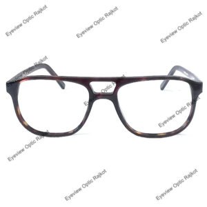 Double bridge very comfortable eyeglass frame IX1006C5