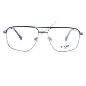 BLUE, SILVER COLOR FULL FRAME SQUARE SHAPE  EYEGLASS FRAME 2207C4