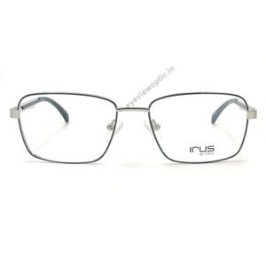 BLACK, SILVER COLOR FULL FRAME RECTANGLE SHAPE  EYEGLASS FRAME 2223C3