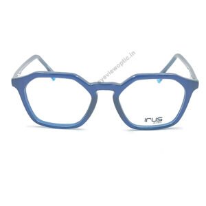 BLUE COLOR FULL FRAME HEXAGONE SHAPE  EYEGLASS FRAME 2236C3