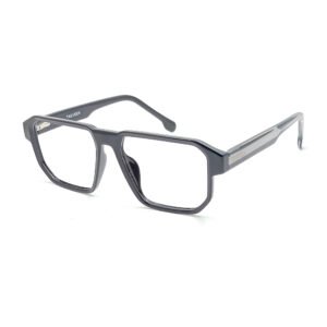 BLACK COLOR FULL FRAME SQUARE SHAPE  EYEGLASS FRAME EF101