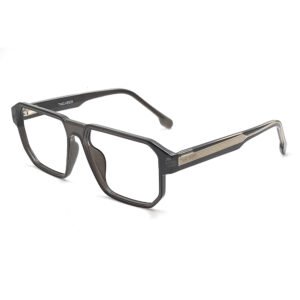 GREY COLOR FULL FRAME SQUARE SHAPE  EYEGLASS FRAME EF103
