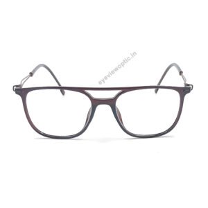 BROWN COLOR FULL FRAME WAYFARER SHAPE  EYEGLASS FRAME EV121