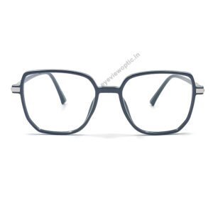 BLACK COLOR FULL FRAME GEOMETRIC SHAPE  EYEGLASS FRAME EV126