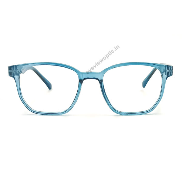 AQUA BLUE, BLUE COLOR FULL FRAME WAYFARER SHAPE  EYEGLASS FRAME EV129