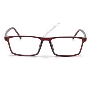 BROWN COLOR FULL FRAME RECTANGLE SHAPE  EYEGLASS FRAME EV171