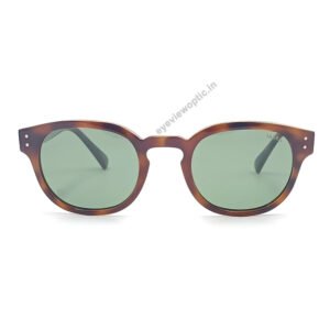 TORTOISE, BROWN COLOR ROUND POLARISED SUNGLASS EVS117