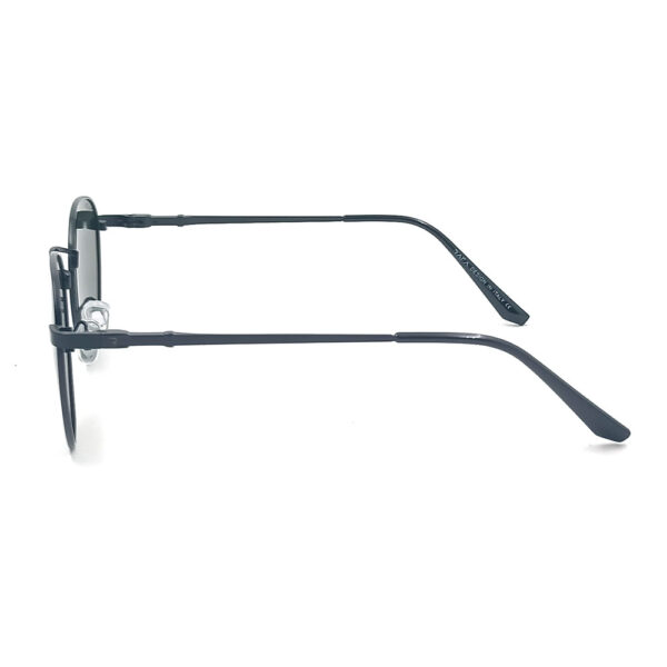 BLACK COLOR ROUND POLARISED SUNGLASS EVS123 - Image 3