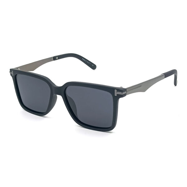 BLACK COLOR SQUARE POLARISED SUNGLASS EVS132 - Image 2