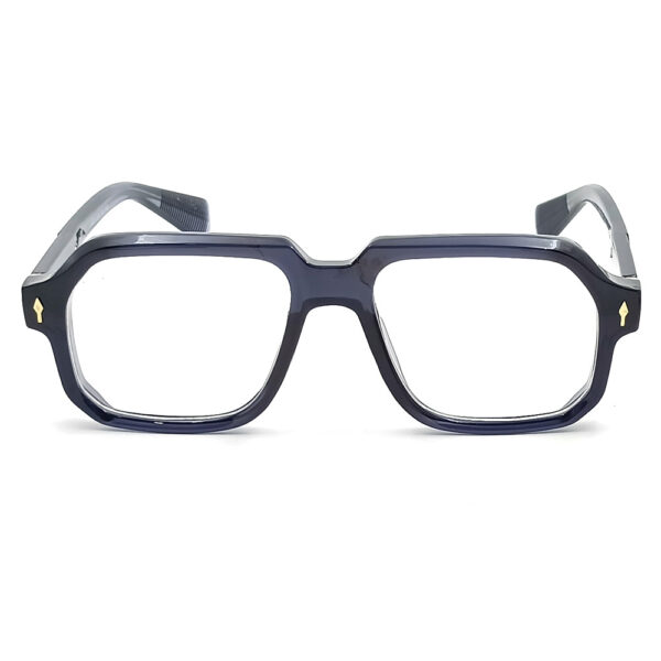 BLACK COLOR FULL FRAME GEOMETRIC SHAPE  EYEGLASS FRAME F07