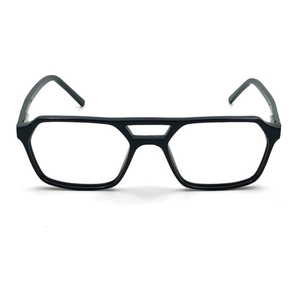 Double Bridge square eyeglass frame for men & women IX1013C1 - Image 2